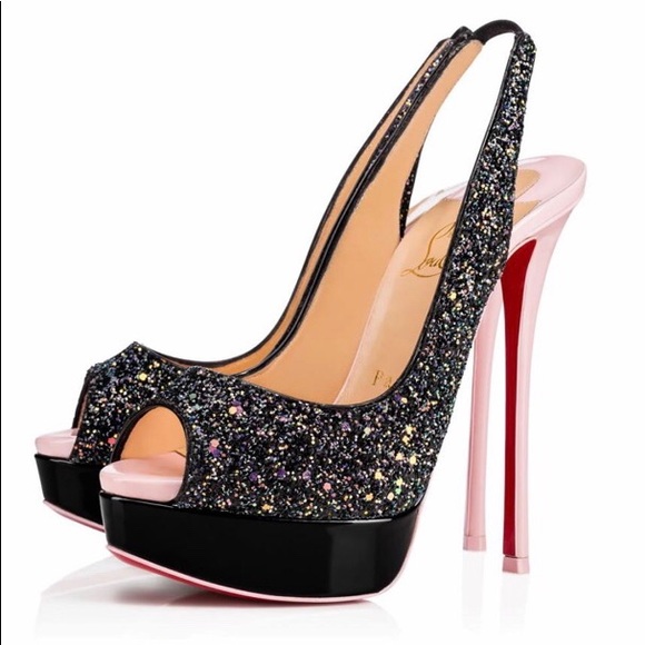 Christian Louboutin Shoes - Christian Louboutin Fetish Peep Slingback